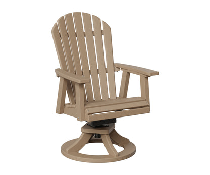 Comfo Back Swivel Rocker Dining Chair